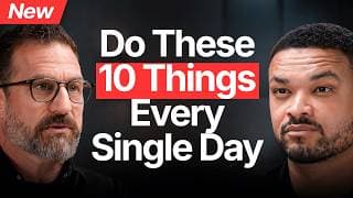 Andrew Huberman: My Exact Routine To Optimize Brain & Body, I Do All Of These Every Day!